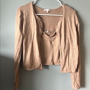 Gianni Bini Cardigan Sweater Set